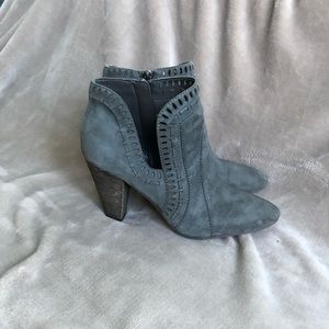Vince Camuto Grey Suede Ankle Boots - Final Drop!
